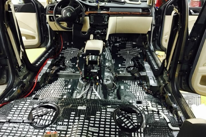 Шумоизоляция авто