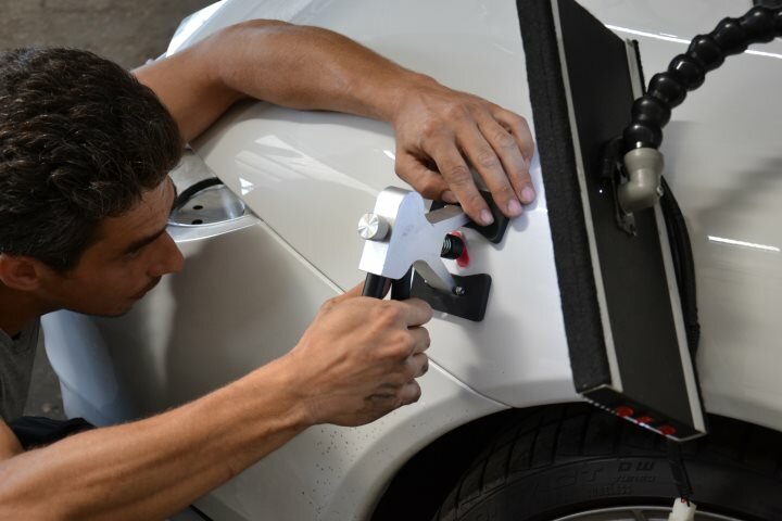 Удаление вмятин без покраски